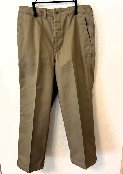 HYKE　メンズ　チノパンツ　ウエスト80ｃｍ　ハイク　サイズ5　XXL　美品 ユナイテッドアローズ　バーニーズ　エディション　太いパンツ