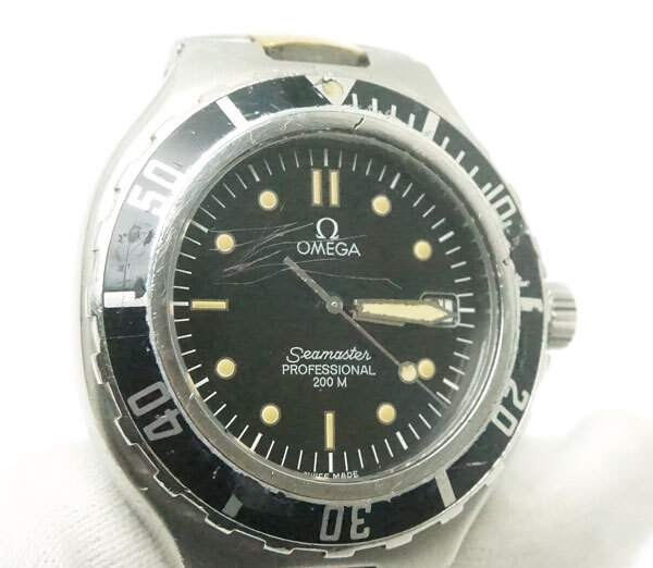 中古 OH済 OMEGA オメガ シーマスター プロフェッショナル ポラリス 2本セット クォーツ 腕時計