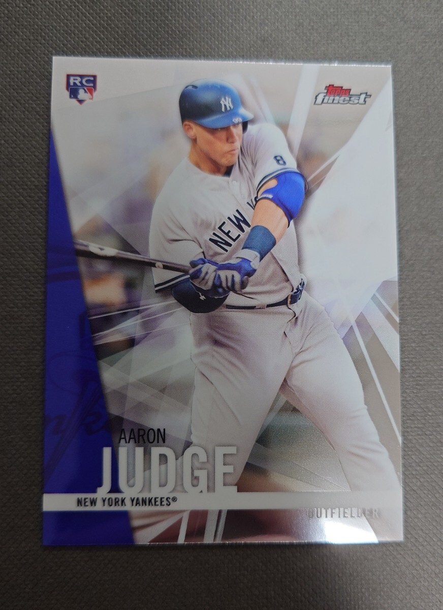 Aaron Judge topps ルーキー カード RC 2017 TOPPS FINEST アーロン・ジャッジ MLB ヤンキース