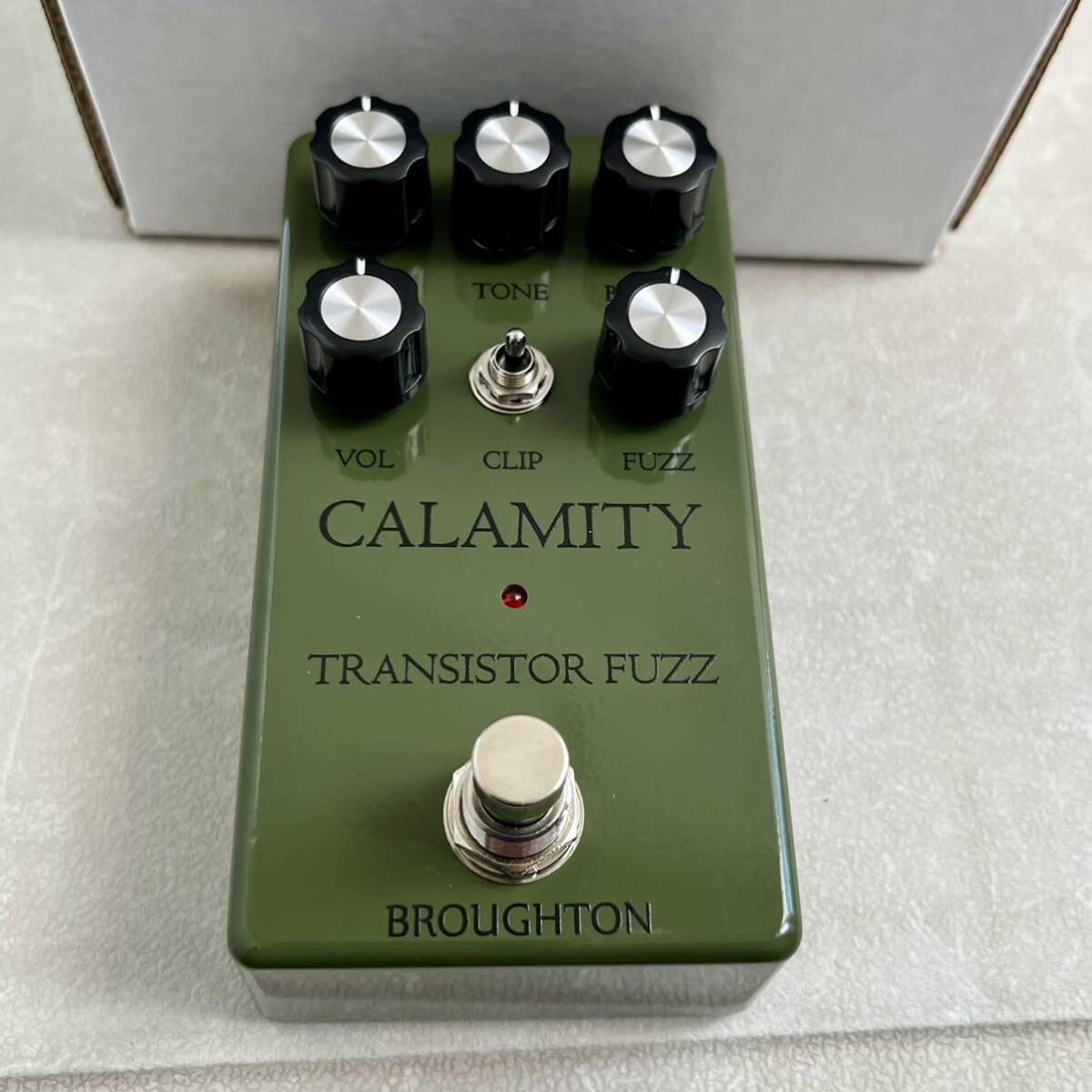 Broughton Audio Calamity「Civil War」ファズ Broughton Audio Calamity「Civil War」ファズ