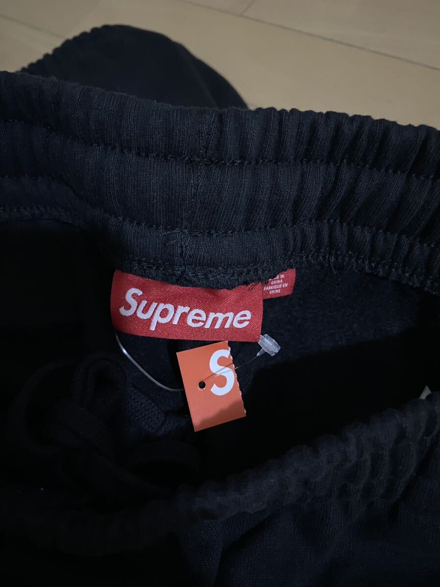 Supreme Satin Applique Sweatpant ブラック Mサイズ サテン Supreme Satin Applique Sweatpant ブラック Mサイズ サテン