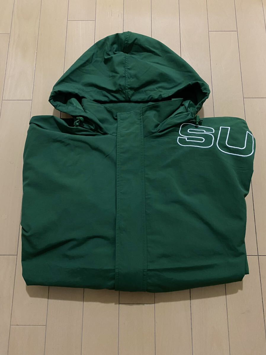 Supreme Spellout Embroidered Track Jacket グリーン XLサイズ Supreme Spellout Embroidered Track Jacket グリーン XLサイズ