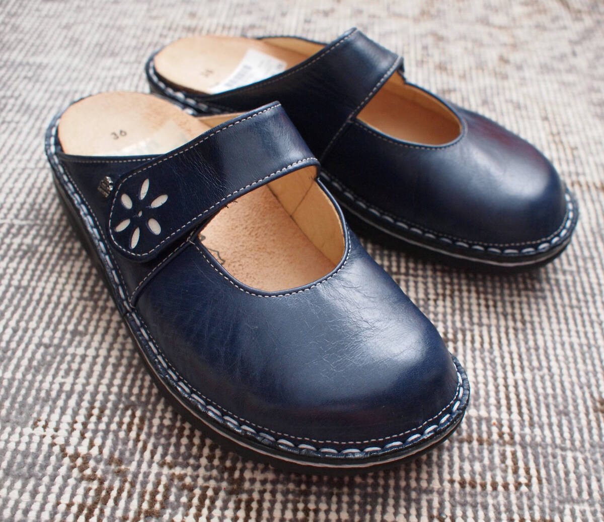 フィンコンフォート Finn Comfort 23cm 革靴 サンダル 健康靴 外反母趾 ドイツ 新品