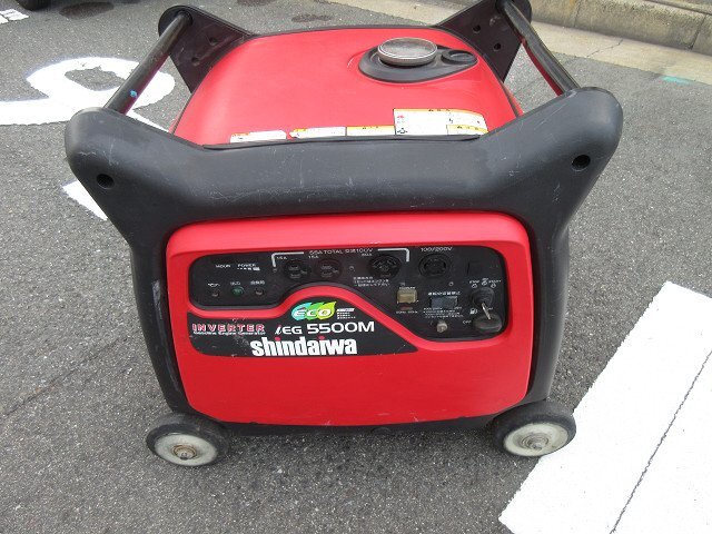 Yahoo!オークション - 8415 新ダイワ インバータ発電機 ガソリン Yahoo!オークション - 8415 新ダイワ インバータ発電機 ガソリン