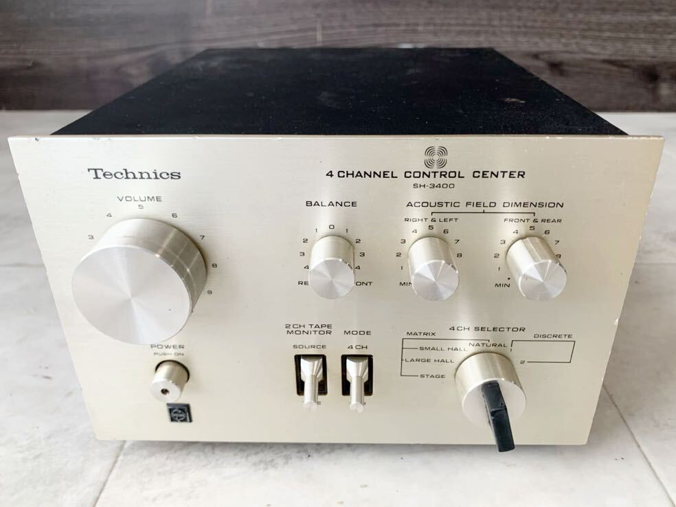 1円 良品 Technics SH-3400 テクニクス 4チャンネル 1円 良品 Technics SH-3400 テクニクス 4チャンネル