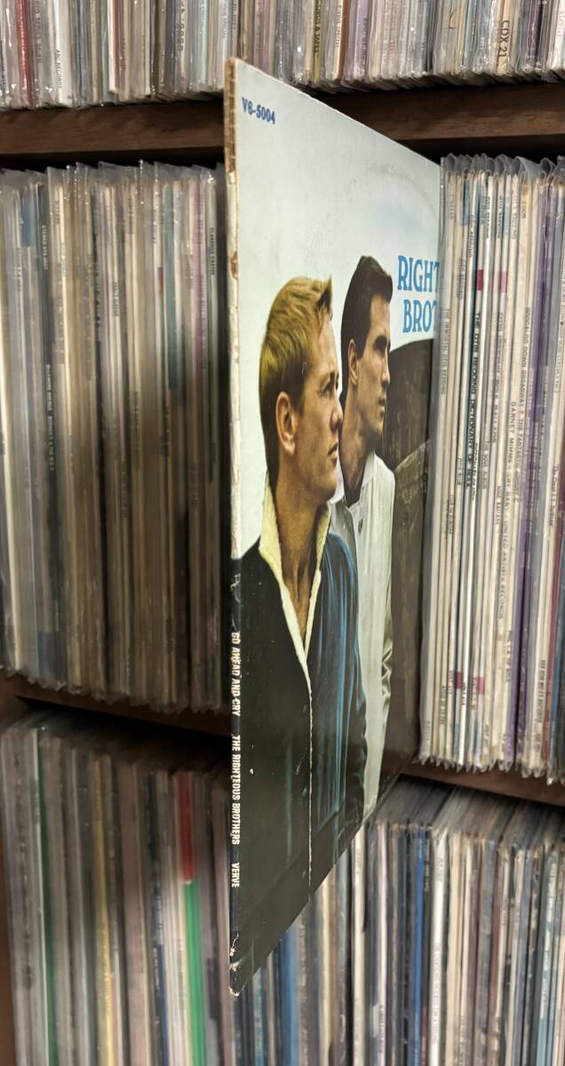 The Righteous Brothers / Go Ahead And Cry LP USオリジナル盤　ライチャス?ブラザーズ　ブルーアイドソウル