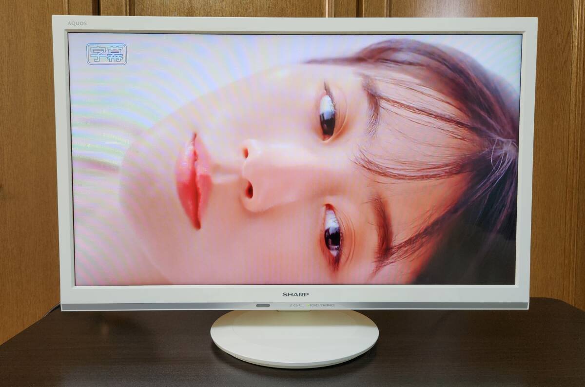 SHARP 2T-C24AD 24インチ液晶カラーテレビ2019年製（SHARP(シャープ 