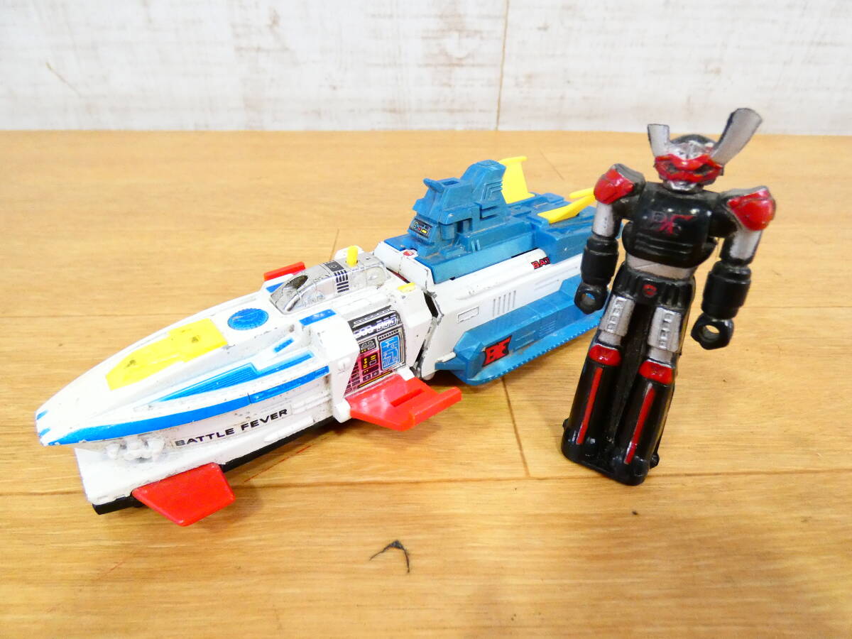 当時ものバトルフィーバーJテレビヒーローシリーズ バトルジャパン超希少フィギュア ジャンク 当時もの ポピー 超合金 ポピニカシリーズ バトル