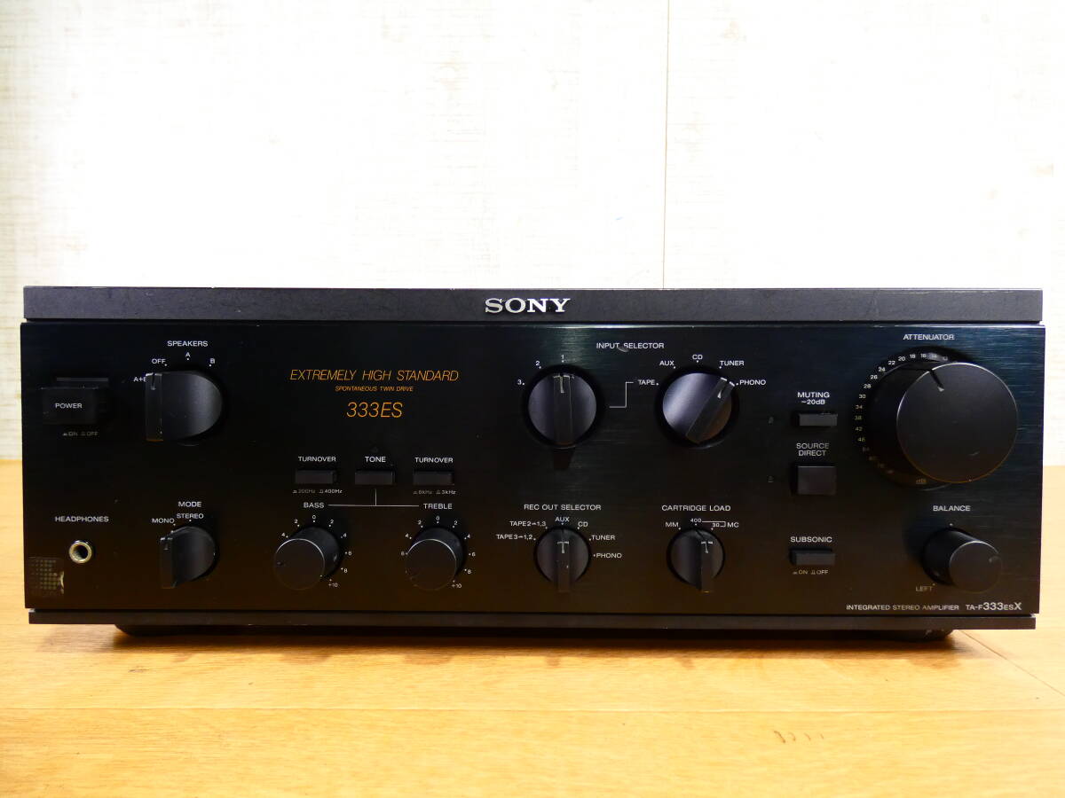 ☆SONY ソニー TA-F333ESX プリメインアンプ|ソニー ☆SONY ソニー TA-F333ESX プリメインアンプ|ソニー