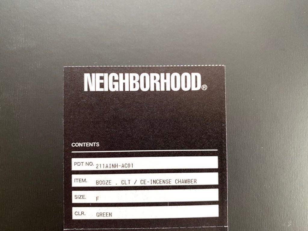 NEIGHBORHOOD ネイバーフッド BOOZE . CLT / CE-INCENSE CHAMBER NEIGHBORHOOD ネイバーフッド BOOZE . CLT / CE-INCENSE CHAMBER