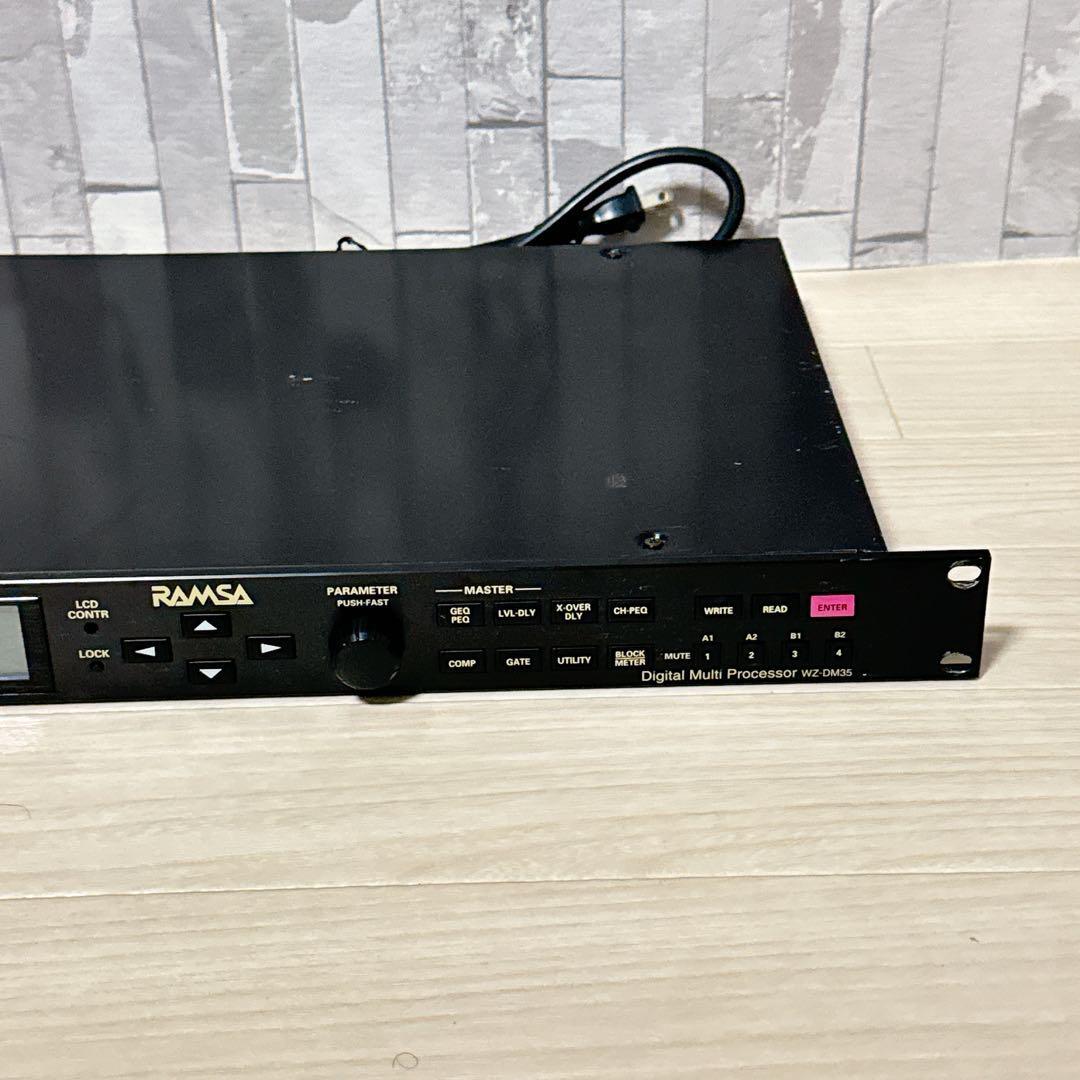 Panasonic RAMSA WZ-DM35 デジタルプ ロセッサー|Yahoo!フリマ Panasonic RAMSA WZ-DM35 デジタルプ ロセッサー|Yahoo!フリマ