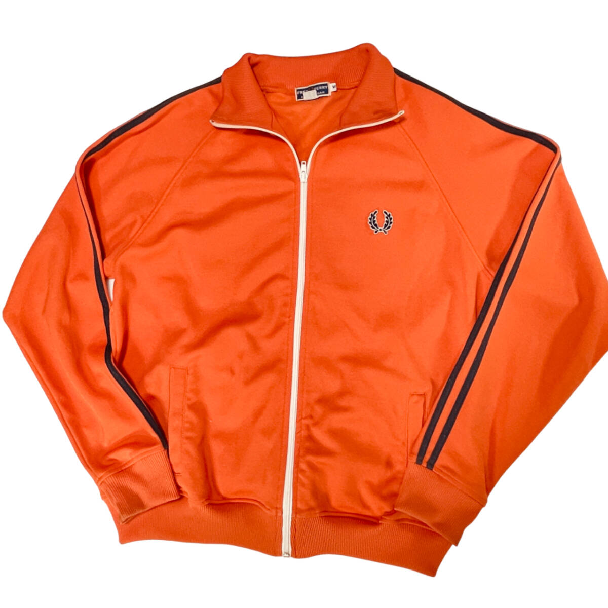 FRED PERRY フレッドペリー トラックジャージ オレンジ (Mサイズ FRED PERRY フレッドペリー トラックジャージ オレンジ (Mサイズ