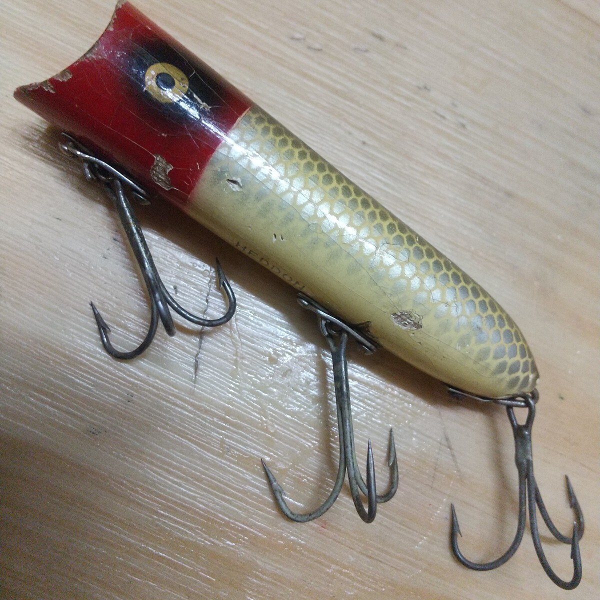 ☆【未使用品】オールドへドン ラッキー13 PRH ウッド☆ ヘドン ラッキー13 1950年頃 ウッド PRH ネコポス便送料込み
