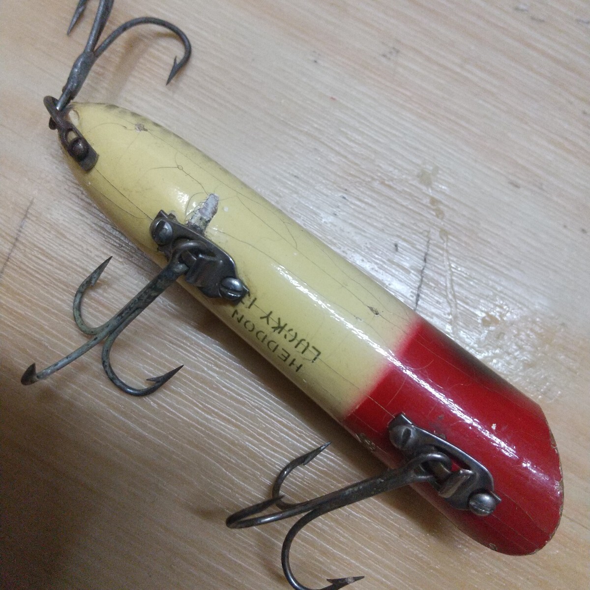 ☆【未使用品】オールドへドン ラッキー13 PRH ウッド☆ ヘドン ラッキー13 1950年頃 ウッド PRH ネコポス便送料込み