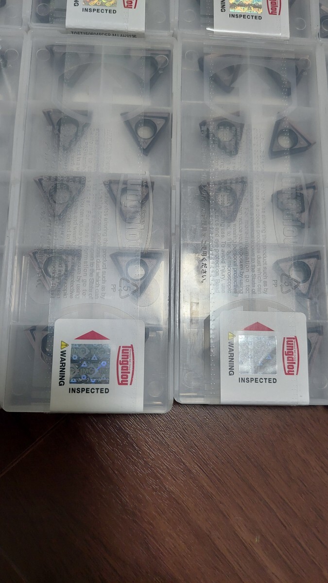 新品 タンガロイ TOET15 EPA用 インサート チップ 100 枚セット 新品 タンガロイ TOET15 EPA用 インサート チップ 100 枚セット