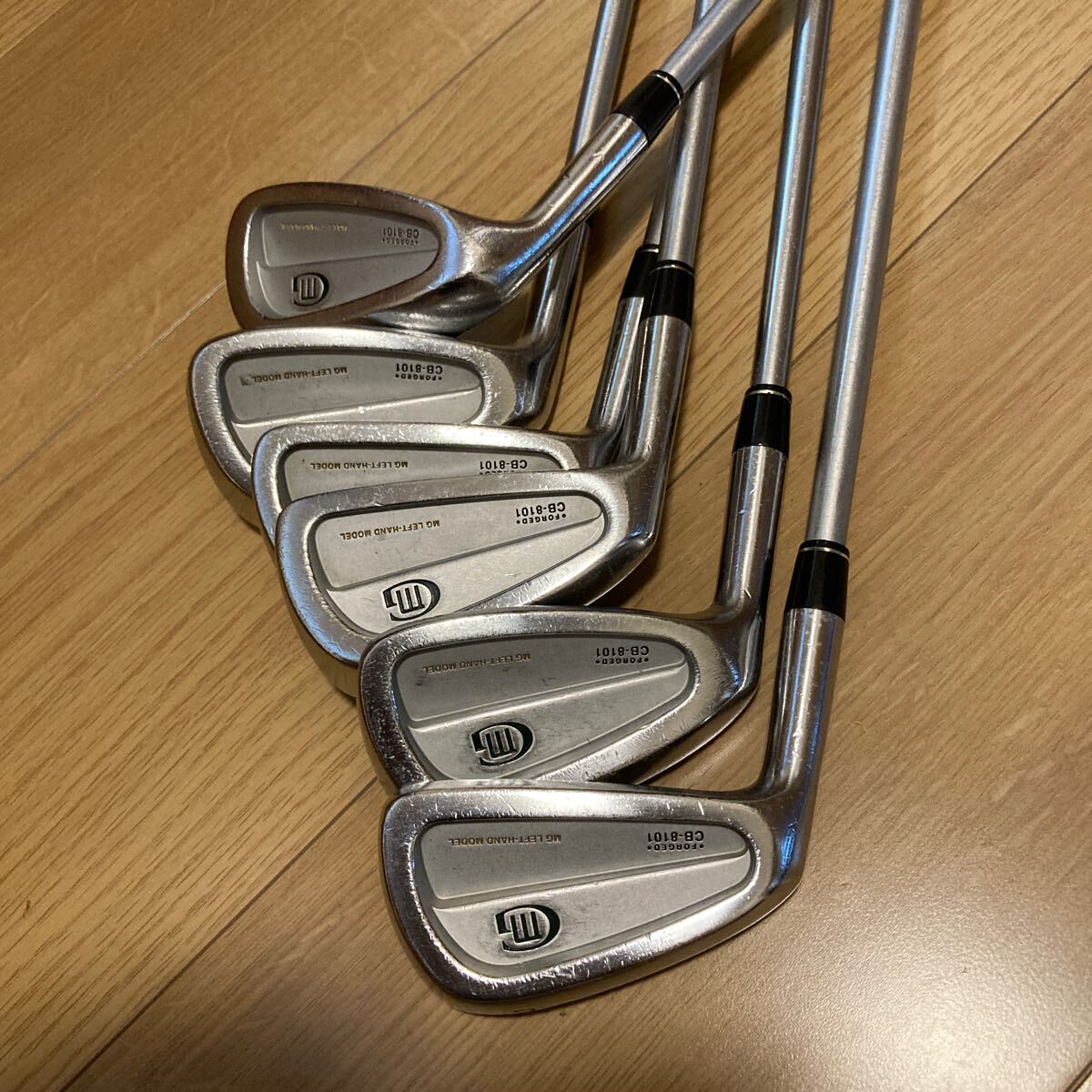 中古 レア 【レフティ 左用】三浦技研 CB-8101 #5〜Pw C-TAPER 120 S 中古 レア 【レフティ 左用】三浦技研 CB-8101 #5〜Pw C-TAPER 120 S