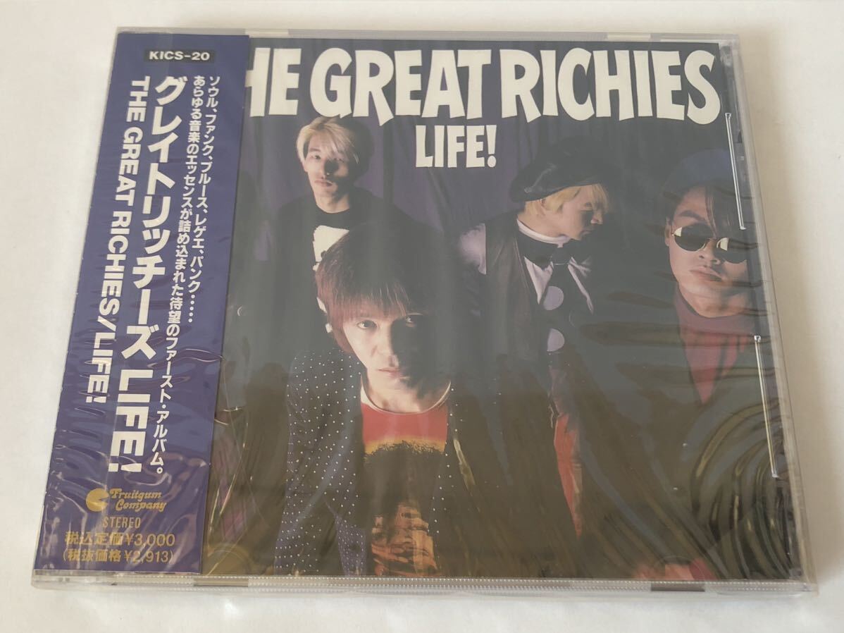 未開封 見本 グレイトリッチーズ THE GREAT RICHIES LIFE! プロモ盤