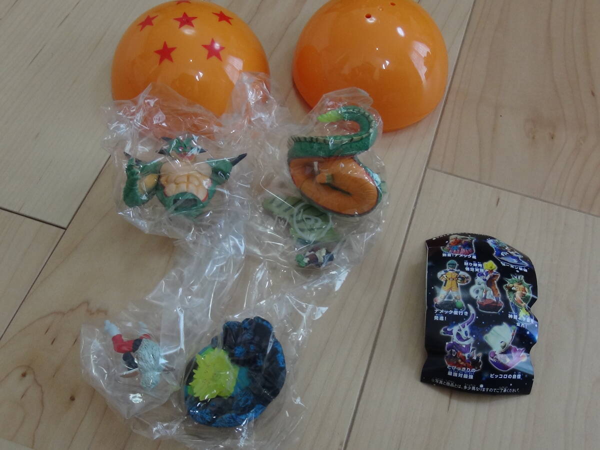 ドラカプ　ポルンガ＆デンデ　☆神龍よ宇宙を走れ！☆　内袋未開封　ボーナスパーツ付