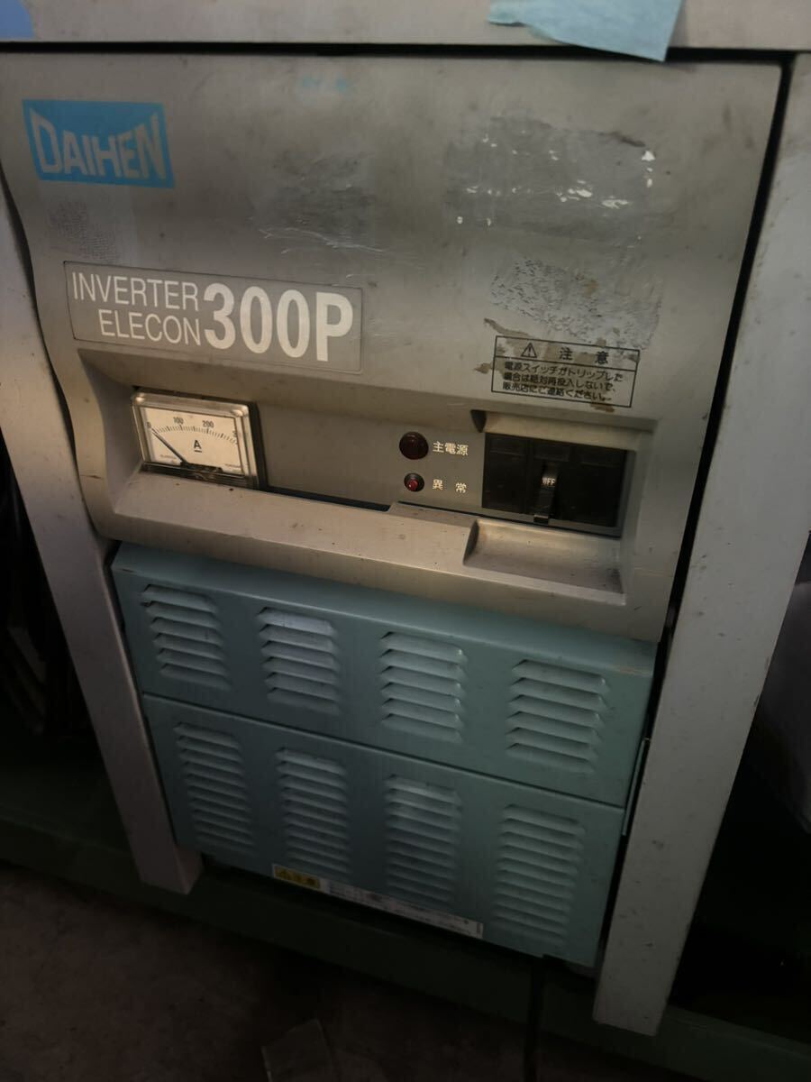 ff1035-3 ダイヘン DAIHEN Tig溶接機 INVERTEB ELECON 300P 中古現状品