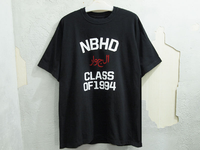 希少 L サイズ NEIGHBORHOOD CLASS TEE C-TEE SS Tシャツ BLACK ネイバーフッド 21SS FT