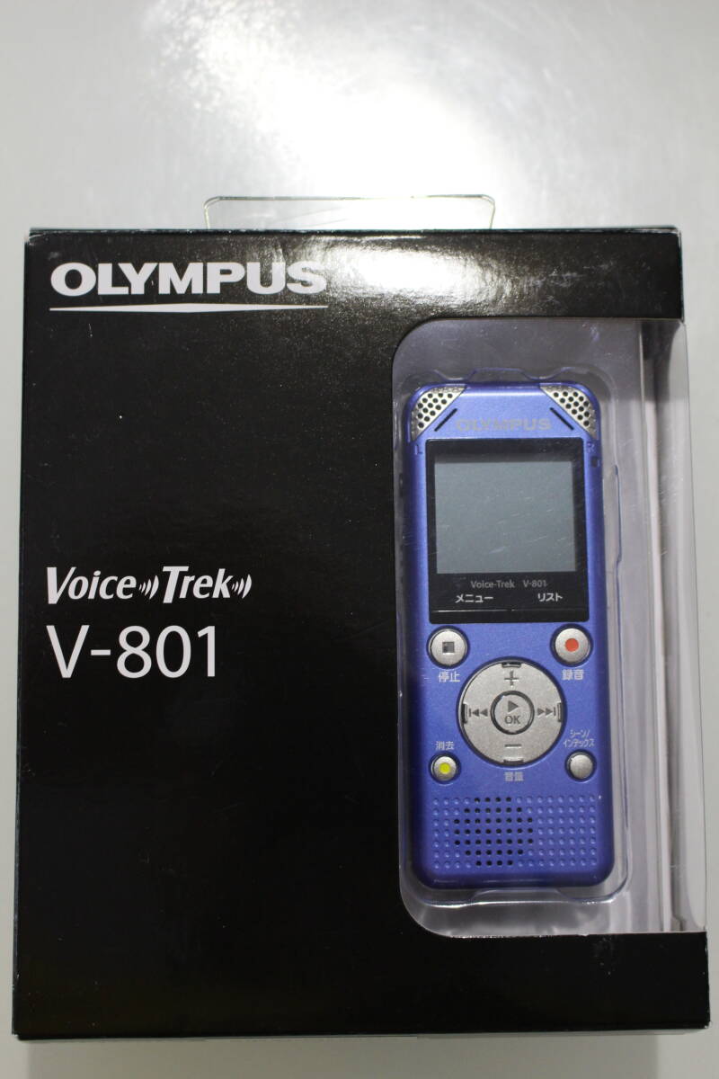 ★【箱・説明書付き】OLYMPUS オリンパス ポータブル ICレコーダー VoiceTrek V-801 送料無料★
