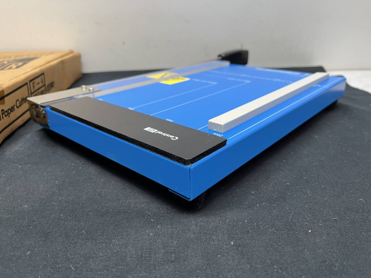  Central/セントラル ペーパーカッター V-4 B5判　280mm　 裁斷機(jī) 　切斷用品 　オフィス 　事務(wù)用品　文房具　レトロ