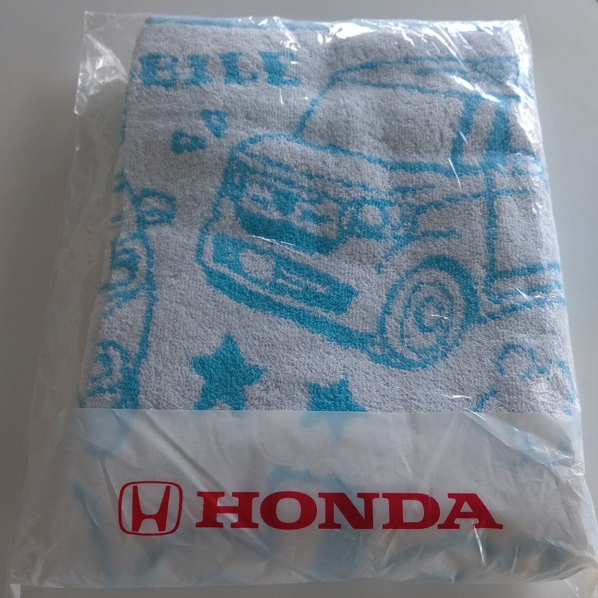 送料込み！HONDA オリジナル ジャガードバスタオル 綿100%