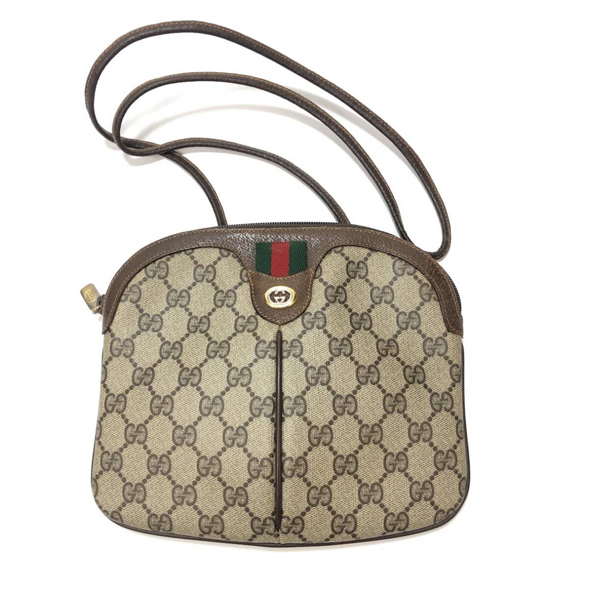 【ITXGVS6AMDB4】GUCCI グッチ オールドグッチ 904・02・047 シェリーライン GGスプリーム ショルダーバッグ