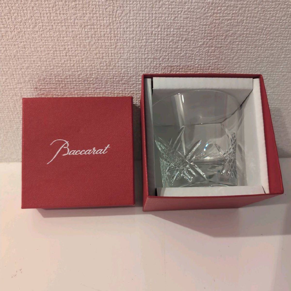 0719　未使用品　Baccarat バカラ グラス　2014年製　ロックグラス