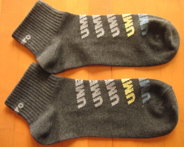 *送料無料*新品*アンブロ*24-26㎝*ソックス3足×2*黒紺グレー*umbro*