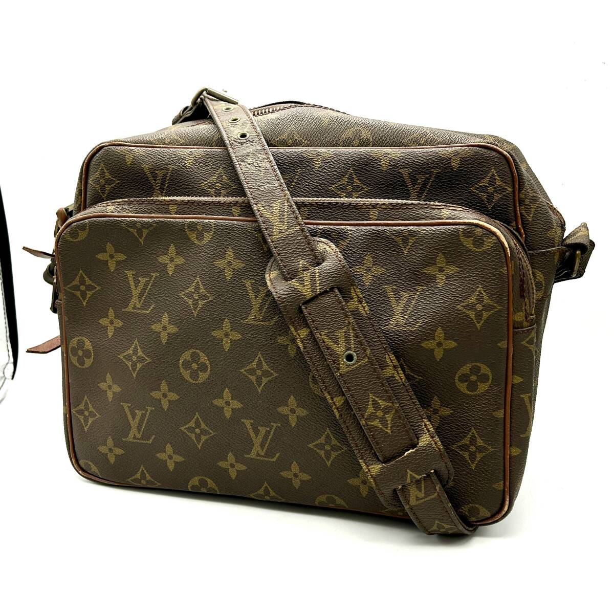 AY1392■LOUIS VUITTON ルイヴィトン LV モノグラム 旧ナイル 822 Bag バッグ 鞄 ショルダーバッグ ワンショルダー ブランド 中古