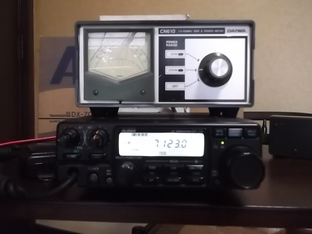 【海外 正規品】 - Yahoo!オークション ALINCO HF ゼネカバ送信改造済み DX-70H トランシーバー