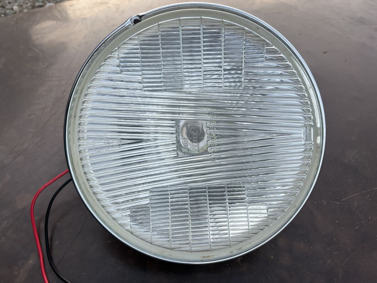 当時物180πシビエ凹みレンズ付ヘッドライト/Z系PMCリム付CIBIEへこみZ400FXZ900RSZ2Z750FX