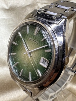 SEIKO バッテリーウォッチ EL-330 3302-8070 緑