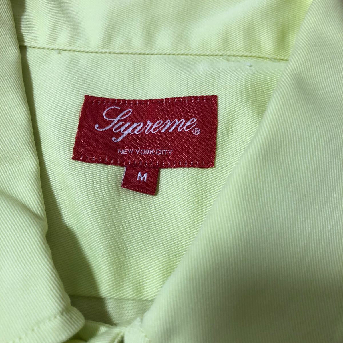 Supreme Gonz Work Shirt 17AW シュプリーム ゴンズ ワークシャツ 半袖 Mサイズ イエロー