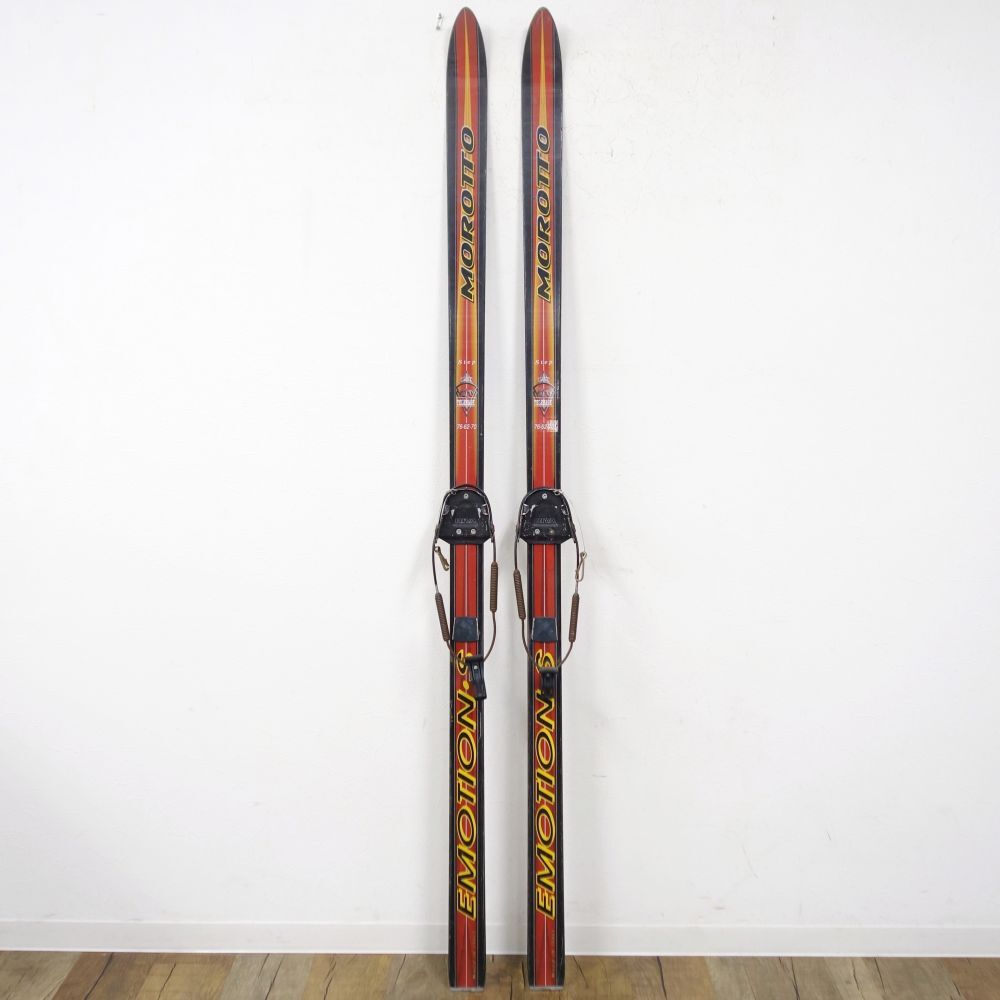 モロット MOROTTO EMOTION 180cm ウロコ 鱗 うろこ板 ステップソール テレマーク ビンディング RIVA スキー cf08mm-rk26y06493