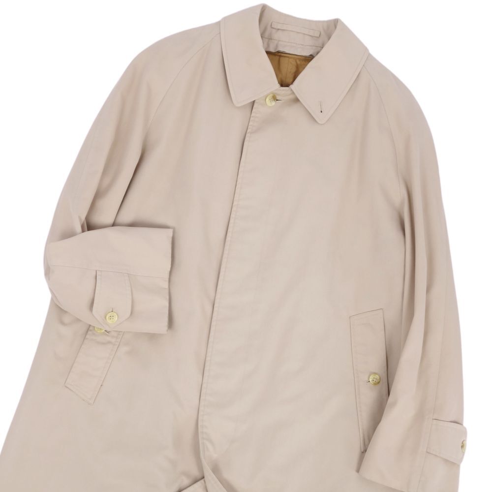 美品 Vintage バーバリー Burberrys 英國制 ライナー付き ステンカラーコート バルマカーン アウター メンズ 48ベージュ cf06ol-rm08e28087