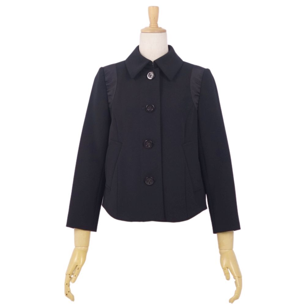  прекрасный товар Foxey New York FOXEY NEW YORK жакет отложной воротник кнопка передний одноцветный внешний женский 38 cf07ml-rm04r06930