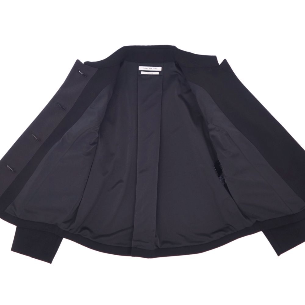  прекрасный товар Foxey New York FOXEY NEW YORK жакет отложной воротник кнопка передний одноцветный внешний женский 38 cf07ml-rm04r06930