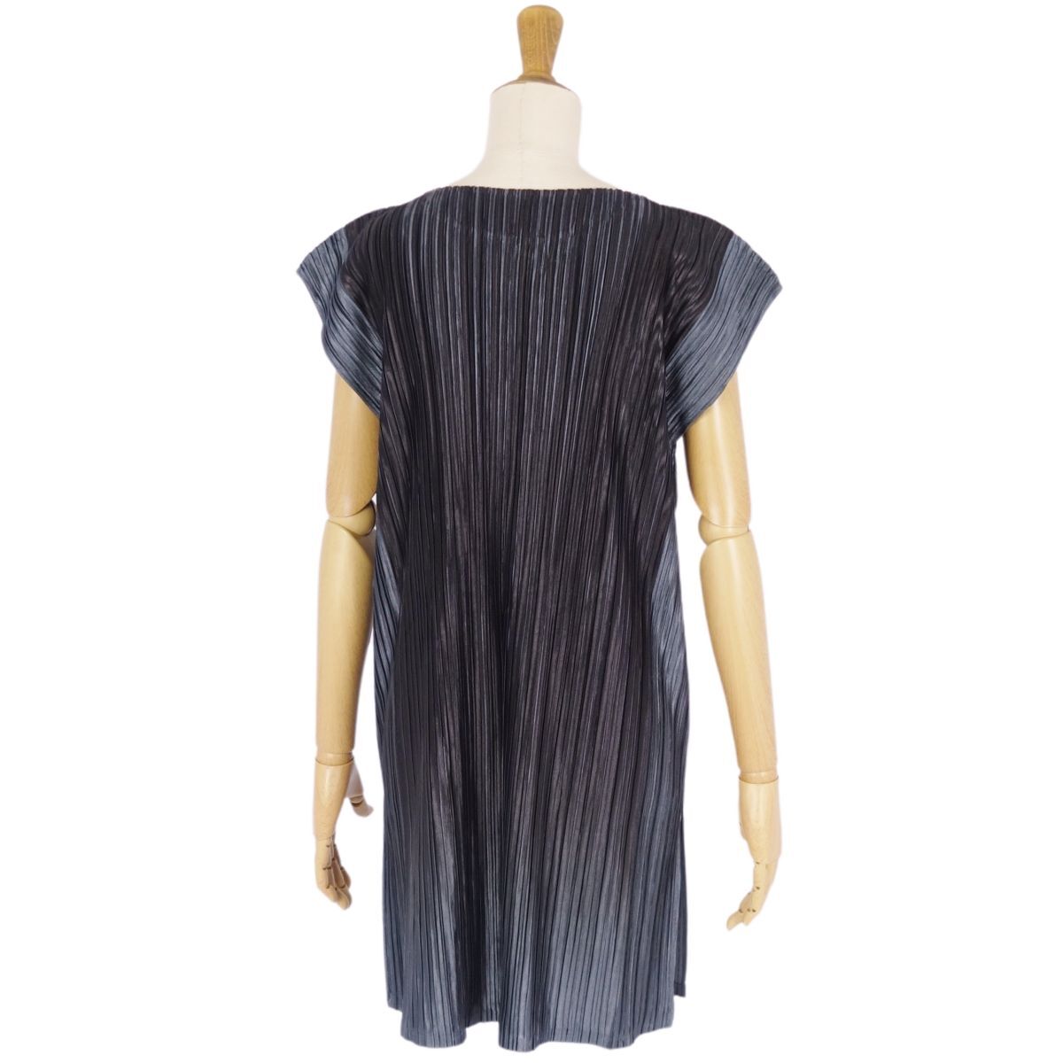美品 プリーツプリーズ イッセイミヤケ PLEATS PLEASE シャツ ブラウス チュニック プリーツ トップス レディース 4 cf09mo-rm05f11572