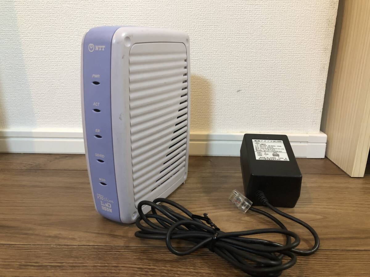 NTT西日本 INSメイト V30Slim ISDN ターミナルアダプタ TA 中古 NTT西日本 INSメイト V30Slim ISDN ターミナルアダプタ TA 中古