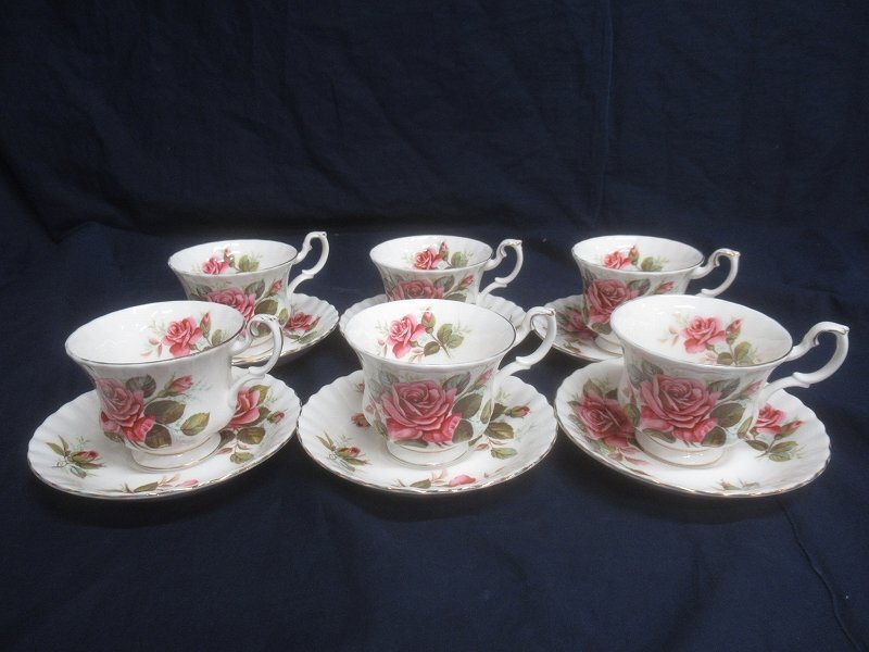 M2233 ロイヤルアルバート カップ&ソーサー 6客 Royal Albert M2233 ロイヤルアルバート カップ&ソーサー 6客 Royal Albert