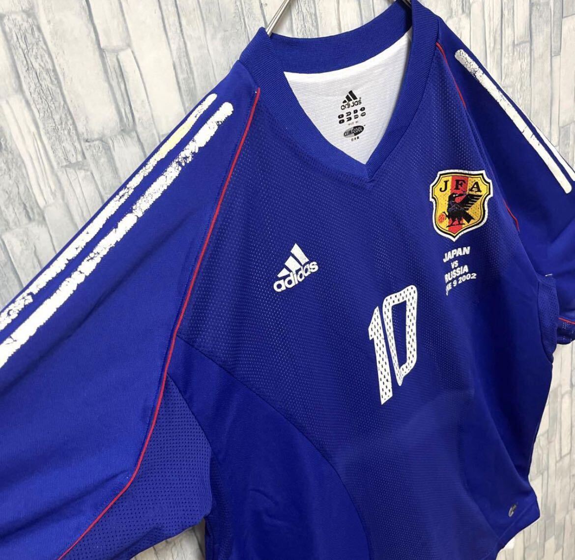 adidas アディダス サッカー 日本代表 中山雅史 10 2002 日韓W杯 adidas アディダス サッカー 日本代表 中山雅史 10 2002 日韓W杯