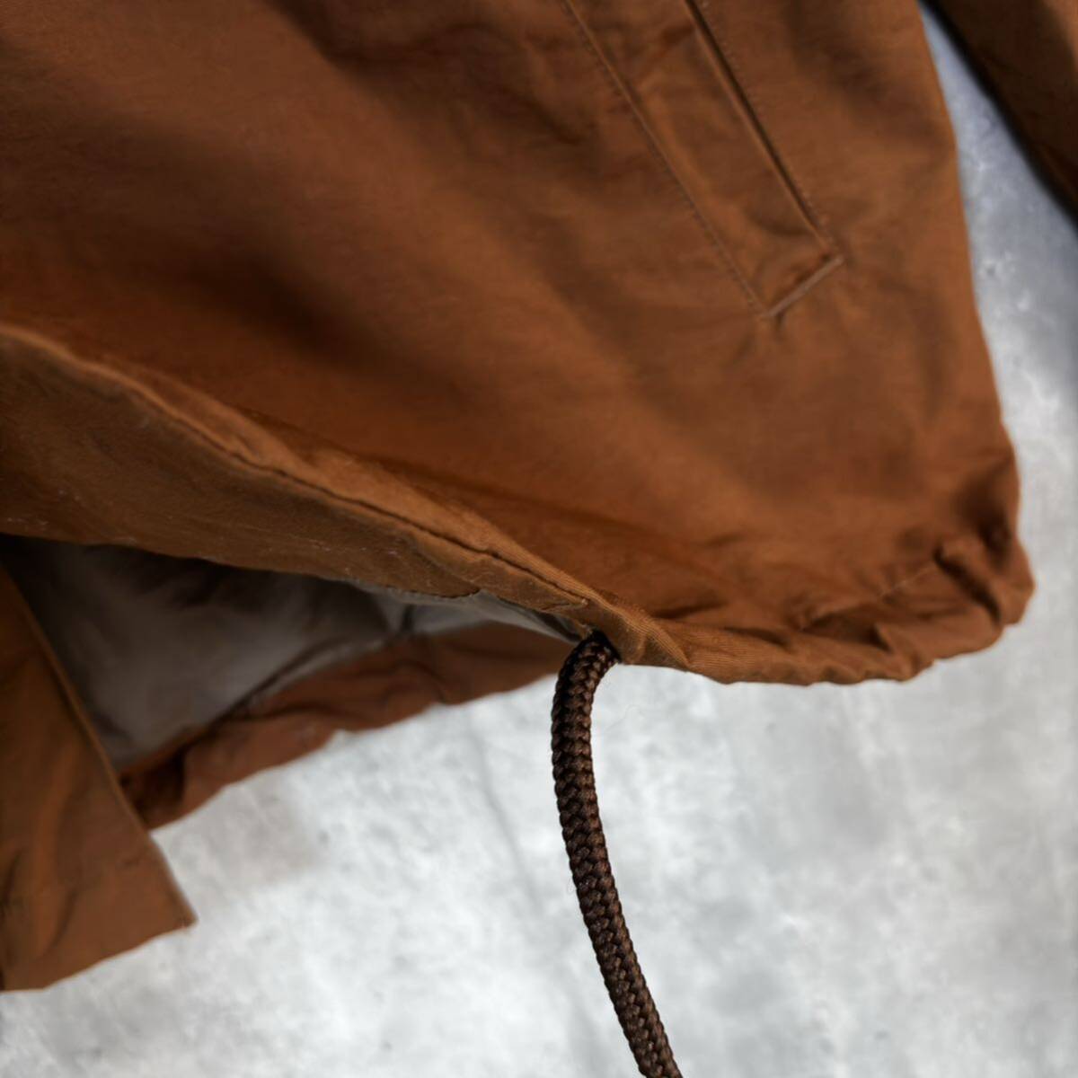 エディフィス　EDIFICE ブルゾン　ナイロンジャケット　茶　S