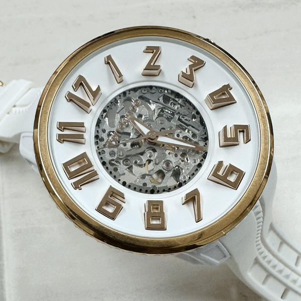 1円～！　【未使用・長期展示処分品】 Tendence/テンデンス　腕時計　TG491004　自動巻　51mm　スケルトン