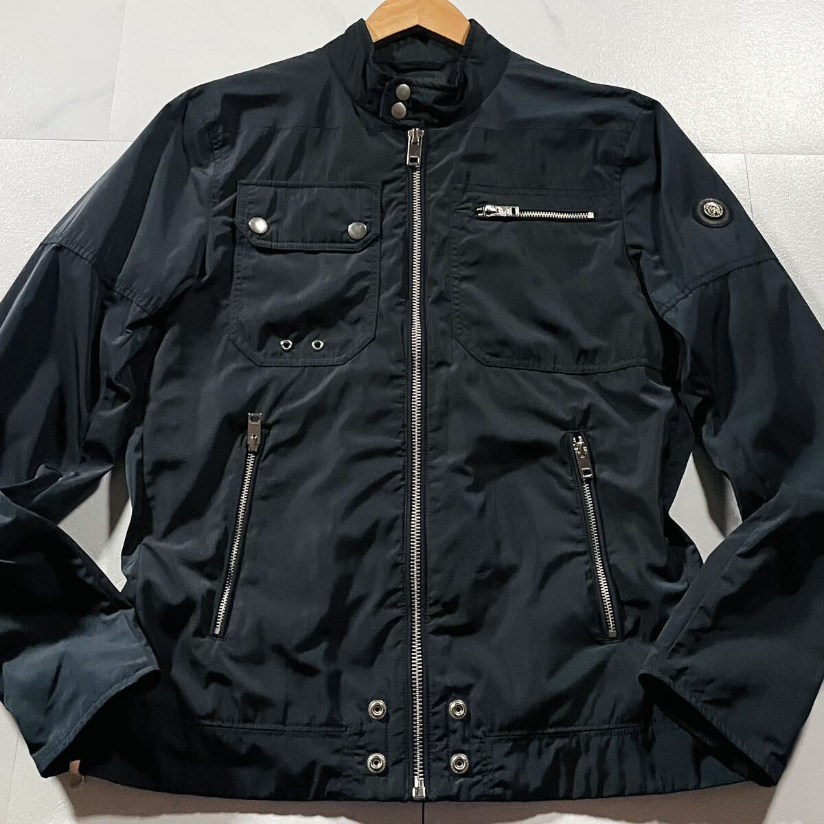 極美品/Lサイズ DIESEL ディーゼル ナイロンジャケット ブルゾン 極美品/Lサイズ DIESEL ディーゼル ナイロンジャケット ブルゾン