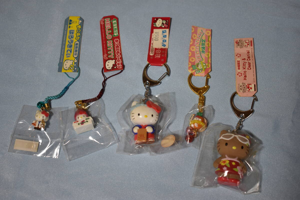 C サンリオ ハローキティ ご当地キティ根付ストラップ キーホルダー 20 