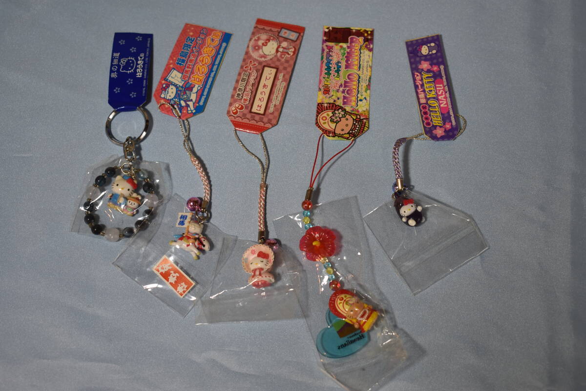 C サンリオ ハローキティ ご当地キティ根付ストラップ キーホルダー 20 