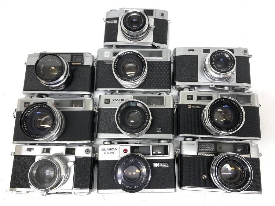 YASHICA RICOH レンジファインダー 計10点セット まとめ売り■ジャンク品