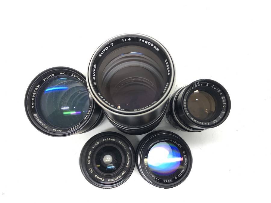 OLYMPUS MFレンズ 計5点セット まとめ売り■ジャンク品